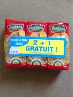 Mängden socker i Penne Les 3 Minutes