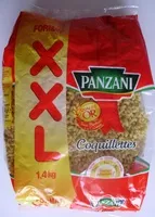 Mängden socker i Panzani coquillettes 1,4kg
