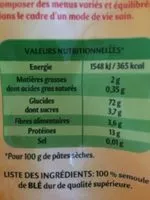 Mängden socker i 1.4 KG Macaroni XXL Panzani