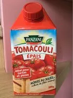 Mängden socker i Tomacouli épais