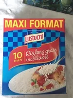 Mängden socker i Riz long grain incollable