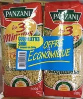 Mängden socker i Lot de 2 paquets de Coquillettes cuisson 3 min 500 g