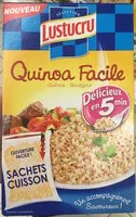 Mängden socker i Lustucru quinoa facile