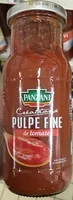Mängden socker i Créations Pulpe fine de tomates
