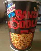Mängden socker i Lustucru banzaï noodle saveur boeuf