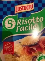 Mängden socker i Lustucru risotto facile 5'