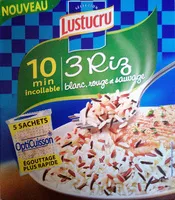 Mängden socker i 3 riz