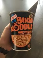 Mängden socker i Lustucru banzaï noodle saveur poulet épicé 60g