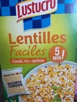 Mängden socker i Lentilles faciles