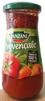 Mängden socker i Panzani - spf - sauce provençale