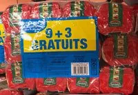 Mängden socker i Coquillettes 3 min (9+3 gratuits)