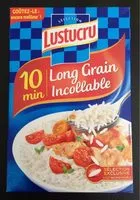 Mängden socker i Lustucru riz 10 min vrac