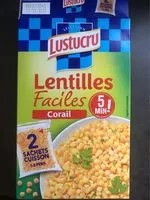 Mängden socker i Lentilles corail