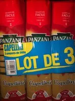 Mängden socker i Lot de 3 Spaghettis