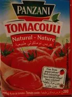 Mängden socker i Panzani tomacouli international 200g