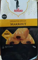 Mängden socker i Préparation spéciale Makrout