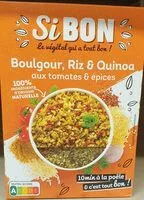Mängden socker i Si bon boulgour,riz,quinoa aux tomates et epices 280g