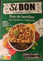 Mängden socker i Duo de lentilles aux épices à l'indienne