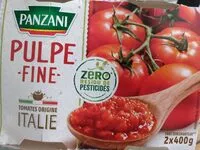 Mängden socker i Panzani pulpe fine zero residu de pesticide 2x400g