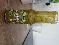 Mängden socker i Panzani pesto fluide vert 210g