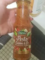 Mängden socker i Panzani sce pesto fluide rouge 210g