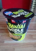 Mängden socker i Banzaï noodle soup vietnamienne