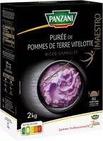 Mängden socker i Purée de pommes de terre violette