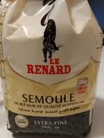 Mängden socker i Le renard semoule extra fine 2kg