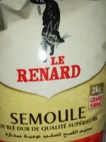 Mängden socker i Le renard semoule moyenne 2kg