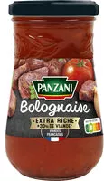 Mängden socker i Bolognaise extra riche de viande