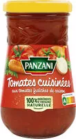 Mängden socker i Pz sauce tomate cuisinees panzani 210g