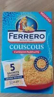 Mängden socker i Ferrero couscous moyen sc 5x100g