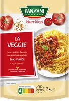 Mängden socker i Panzani nutrition sauce la veggie 2kg