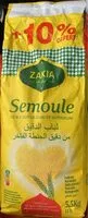 Mängden socker i Zakia semoule moyenne 5kg+10%offerts