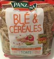Mängden socker i Panzani blé et céréales