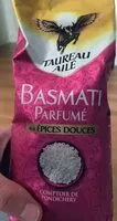 Mängden socker i Basmati parfumé aux épices douces