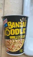 Mängden socker i Banzai Noodle