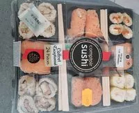 Mängden socker i Sushi