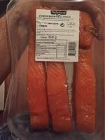 Mängden socker i Pavés de saumon fumé à la ficelle