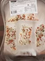 Mängden socker i Saumon cuit et fumé