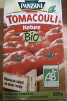 Mängden socker i Tomacouli nature