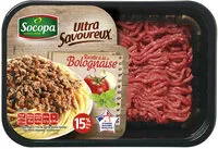 Mängden socker i Viande hachee bolognaise