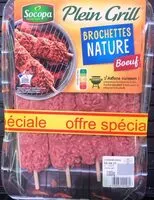 Mängden socker i Brouchettes nature