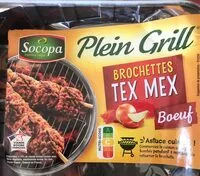 Mängden socker i Brochettes tex mex