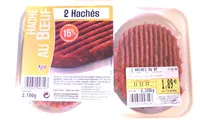 Mängden socker i 2 Hachés Au Boeuf