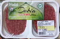 Mängden socker i 2 steaks hachés