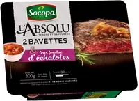 Mängden socker i L'absolu tendre 2 bavettes & leur fondue d'échalotes