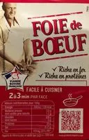 Mängden socker i Foie de Boeuf