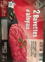 Mängden socker i Bavette d'aloyau