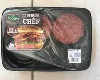 Mängden socker i Burger du chef